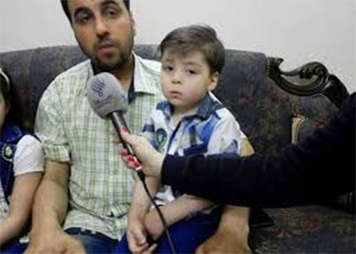 El padre del niño de ambulancia en Alepo denuncia la manipulación mediática